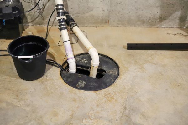 Basement Drainage Installation in State College