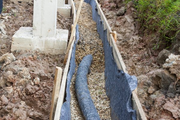 French Drain Installation in State College